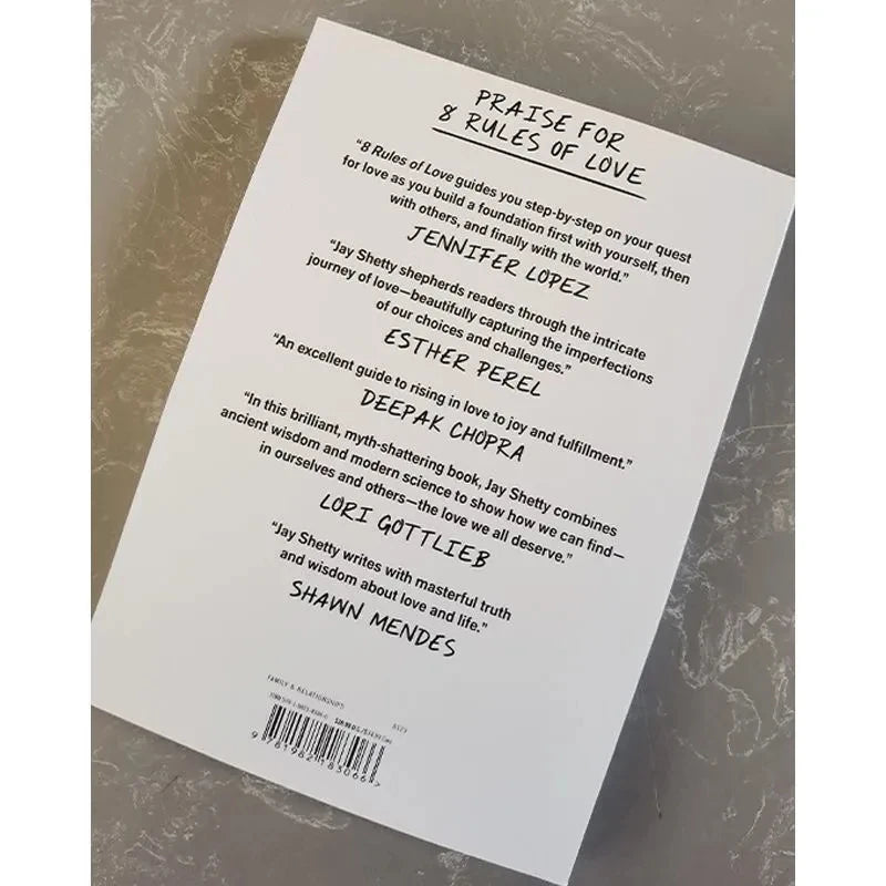 8 Rules of Love by Jay Shetty How to Find It Keep It And Let It Go English Book Paperback Libros