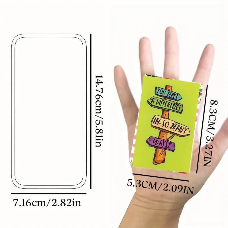 72 pieces Inspirational Affirmation Cards for Daily Motivation - Women and Men Encouragement Cards